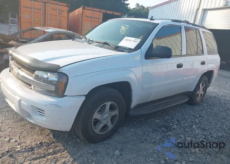 2006 Chevrolet Trailblazer Ls из США, поврежденный, VIN 1GNDS13S862182002